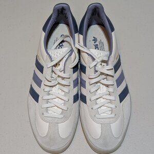 adidas Gazelle Indoor White Preloved Ink – Size 9